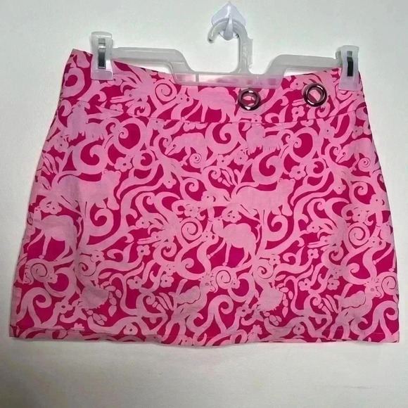 Lilly Pulitzer Dresses & Skirts - Vintage Lily Pulitzer Paisley Pink Skort Size 6